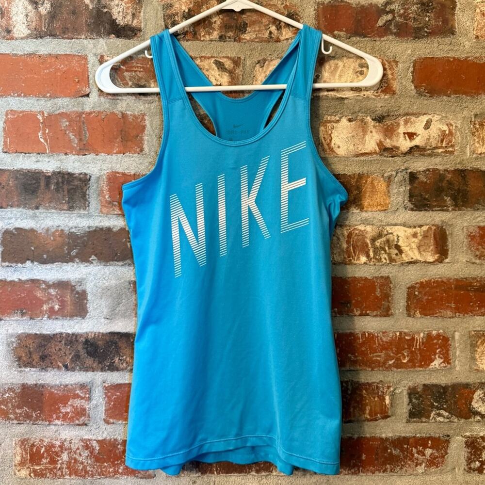 T254 Nike Women's Vibrant Turquoise Tank Top